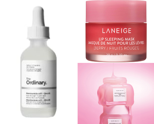 Skin care cover photo collage