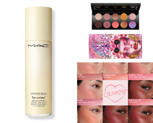 Euphoria Face Look: Tools & Products to Create a Bold, Dazzling Glow ✨ cover photo collage
