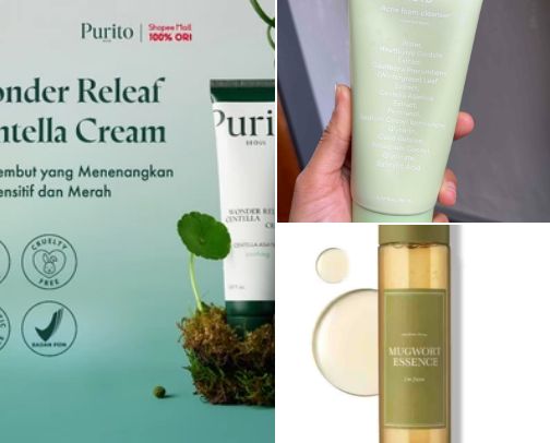 Essentials Basic Skincare when breakout 💕 cover photo collage