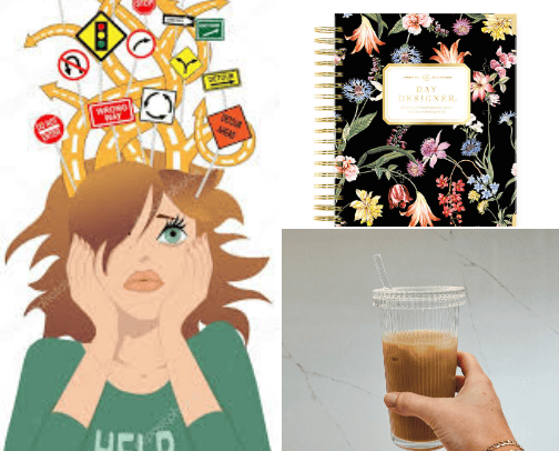 Ladies with ADHD: Survival Goods and Tricks cover photo collage