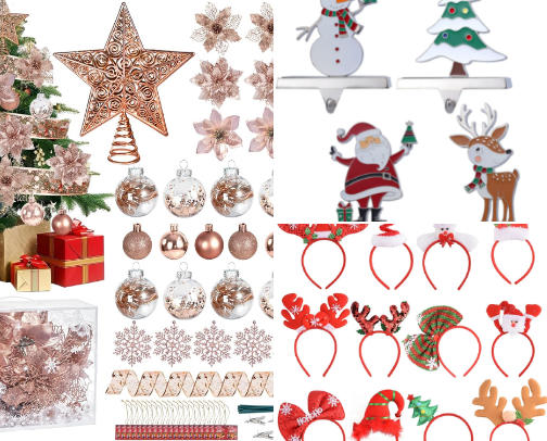 Chistmas Finds cover photo collage