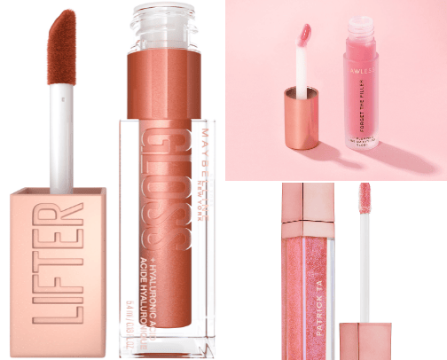 perfect lips💋| lip balm,lip gloss,lip oil,lipstick,lip liner|💄 cover photo collage