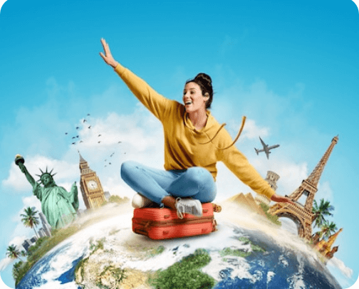 travel✈️ cover photo collage