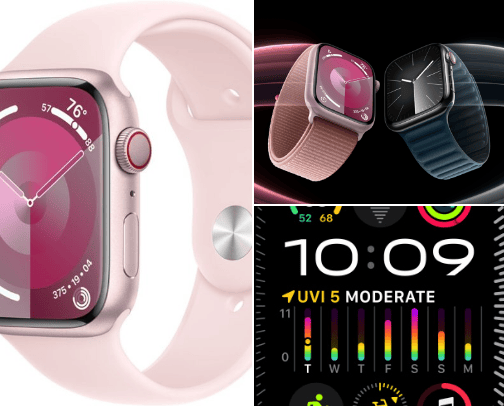 Apple Watch cover photo collage