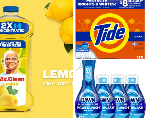 Everything you need to clean and maintain your home. Tools, chemicals, ECT. cover photo collage