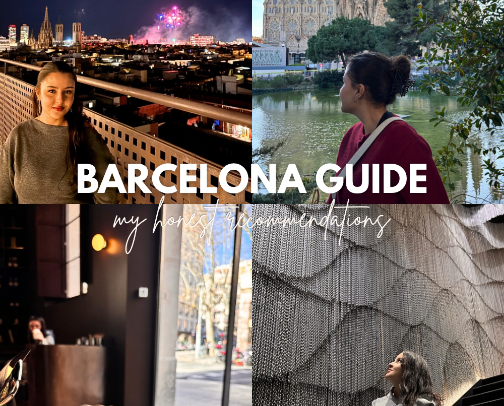 Barcelona Places I Actually Tried & Would Recommend cover photo collage