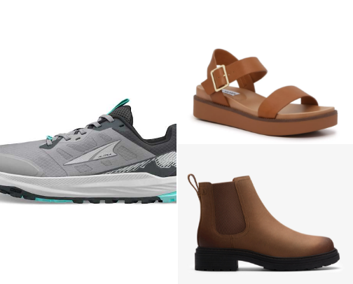 Comfy Shoes for Old Feet cover photo collage