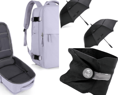 travel essentials cover photo collage