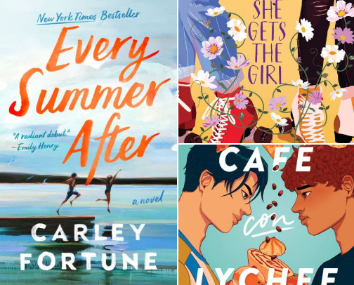 i LOVE love &lt;3 (a collection of my favorite romance books!) cover photo collage