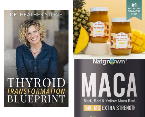 Diet recs for hypothyroidism cover photo collage