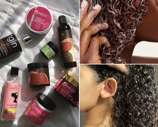 Beginner Friendly Curl Products cover photo collage