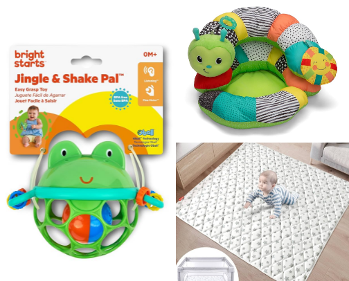 Baby Containers, Play Gyms, and Toys🧸🍼 cover photo collage