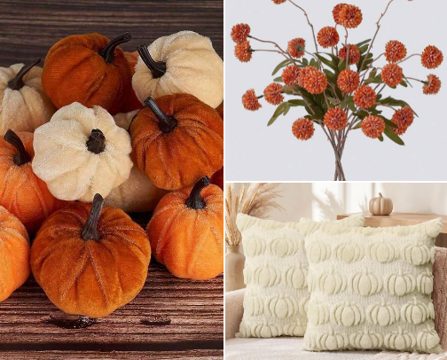 Affordable Fall Decor cover photo collage
