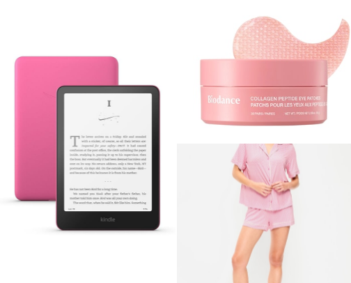 Cozy Night Reader Kit – A Pink Girl's Reading Sanctuary cover photo collage