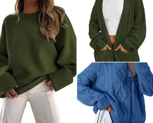 Cozy Layers for Moms on the Go cover photo collage