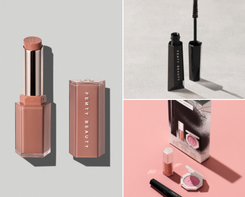 Fenty Beauty cover photo collage