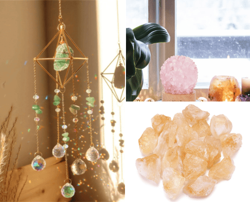 Crystal Magic cover photo collage