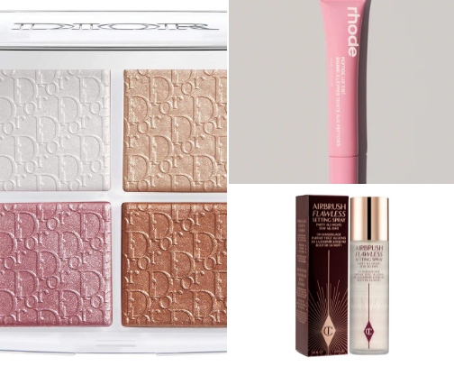 Makeup wishlist cover photo collage