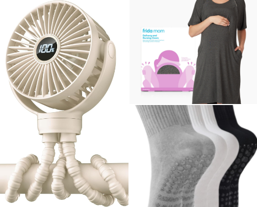 Essentials for the Minimalist Mom's Labor & Delivery cover photo collage