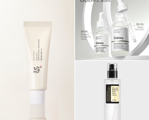 Affordable Glow-Up Essentials: Look High Maintenance on a Low Budget ✨ cover photo collage