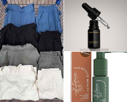 Fashion and selfcare cover photo collage