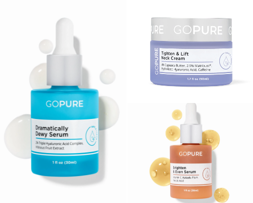 Skin care cover photo collage