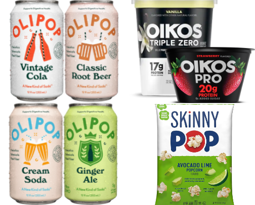 Healthy lifestyle groceries, ingredients, & snacks! cover photo collage