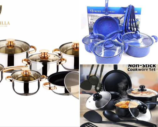 Cookware Collection Set cover photo collage