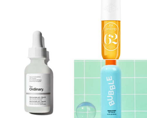 My favorite beauty recs cover photo collage