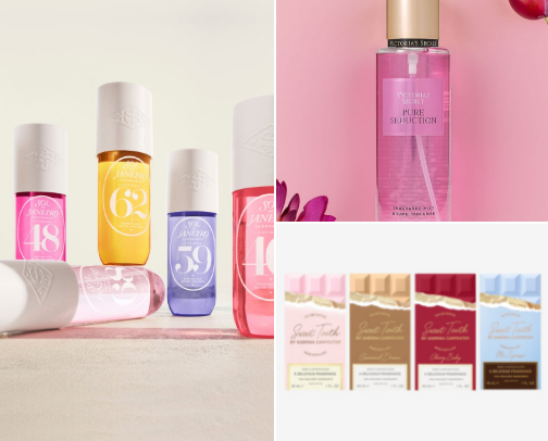 My signature scents, so good it makes sense! 🌸👛 cover photo collage