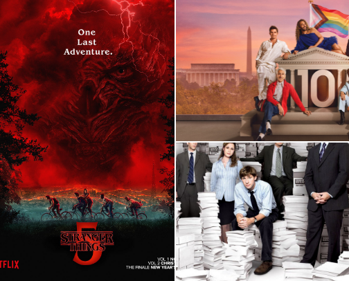 My favorite tv shows cover photo collage