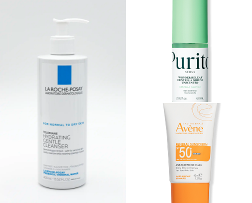 🫧the “I fucked up my skin barrier” recovery kit cover photo collage