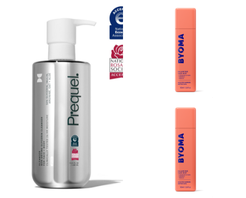Skincare Faves cover photo collage