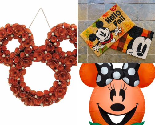 Disney Fall & Halloween Home Decor Favorites cover photo collage