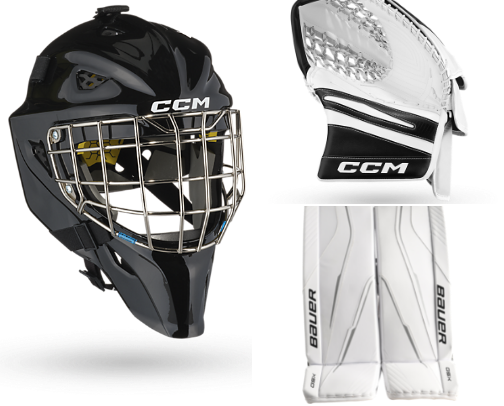 Goalie Gear cover photo collage