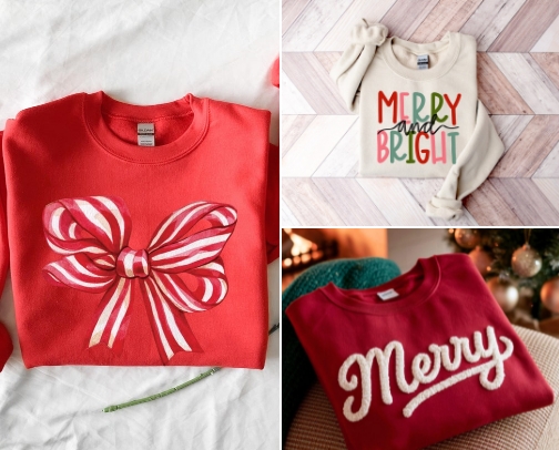 Favorite Christmas Women's Attire cover photo collage