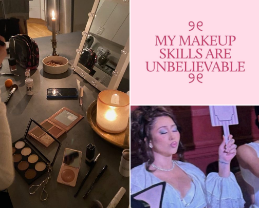 Makeup I’d Cry in cover photo collage