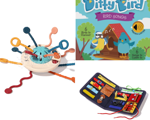 Toddler toys approved by mama cover photo collage