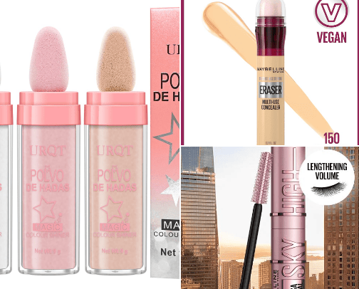 Favorite Makeup Products cover photo collage