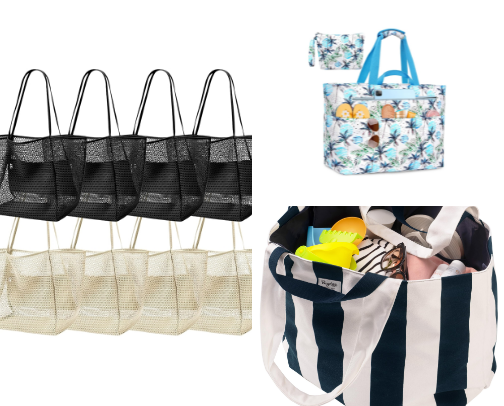 Travel items cover photo collage