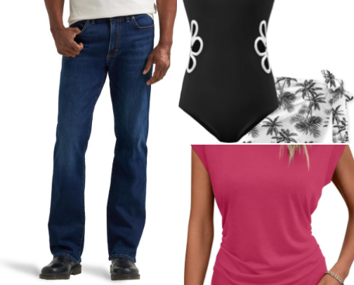 Clothes for the family that we recommend. cover photo collage