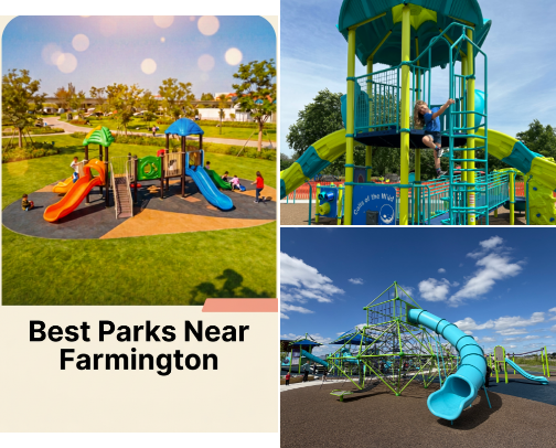 Best Parks Near Farmington, MN for Kids cover photo collage
