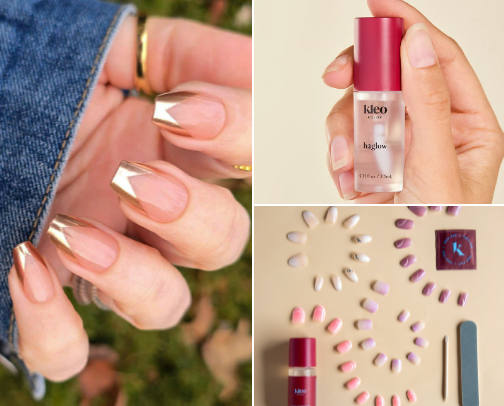 Press-on Nails cover photo collage