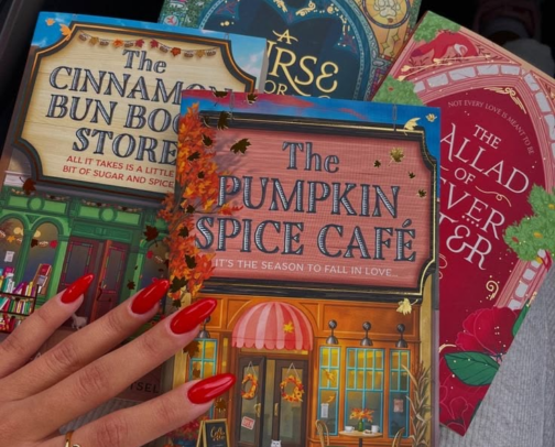 Cozy Fall Books 🍂 Autumn Reads, Romance & Fantasy cover photo collage