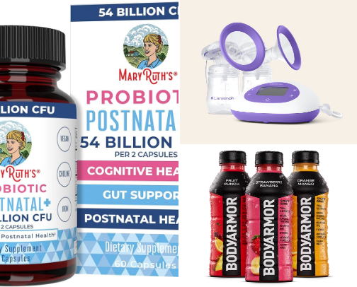 Postpartum must haves cover photo collage
