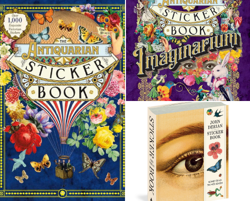Best Sticker Books for Junk Journaling cover photo collage