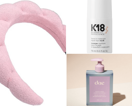 Hair care and accessories 👩🏻 cover photo collage