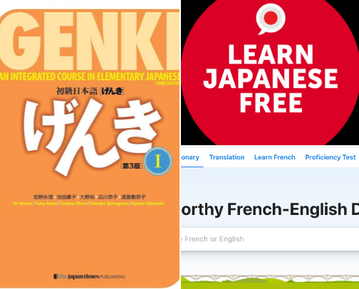 Learn New Languages cover photo collage