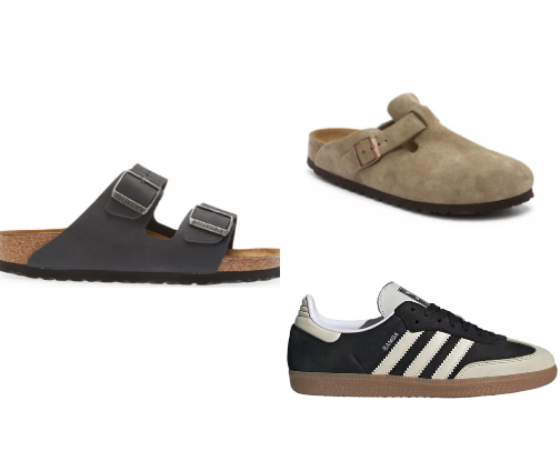current footwear rotation cover photo collage