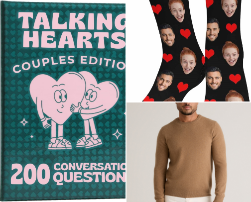 Valentine gifts for your man cover photo collage